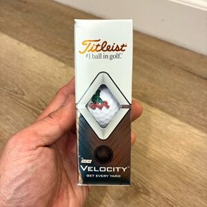 Titleist Velocity Golf Balls 3-Pack New in Box High Distance White